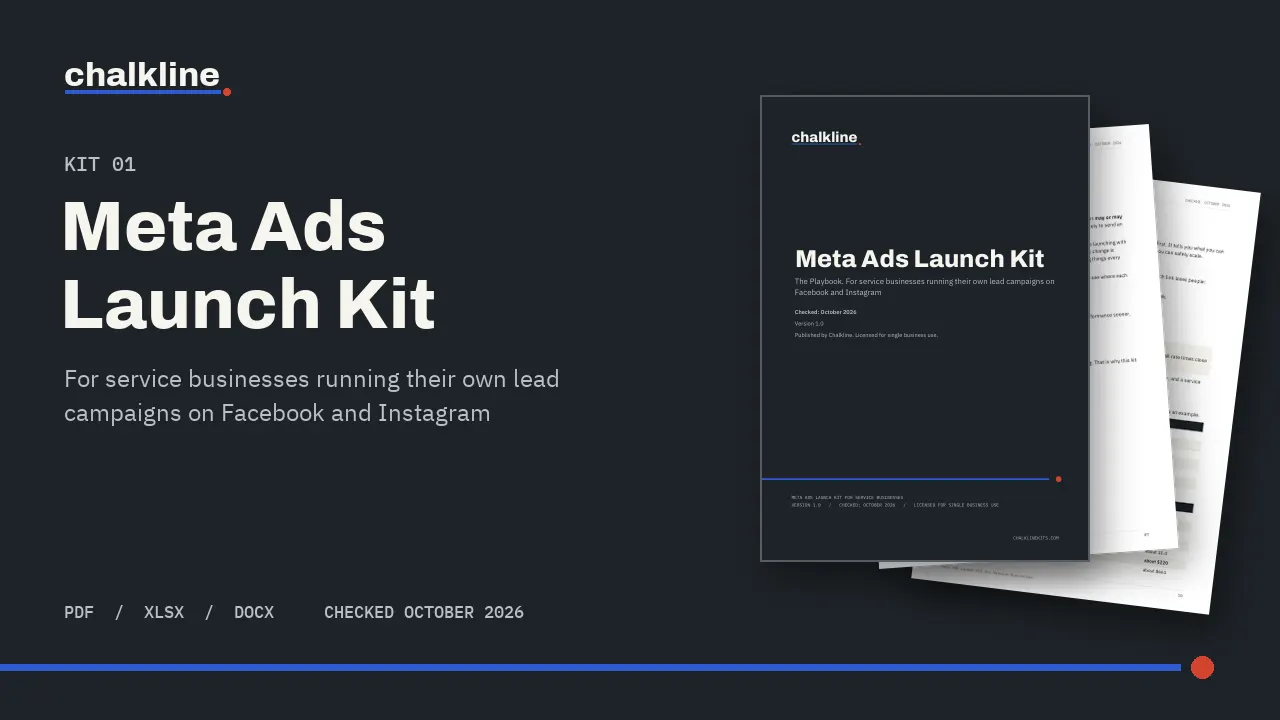 Meta Ads Launch Kit: cover image