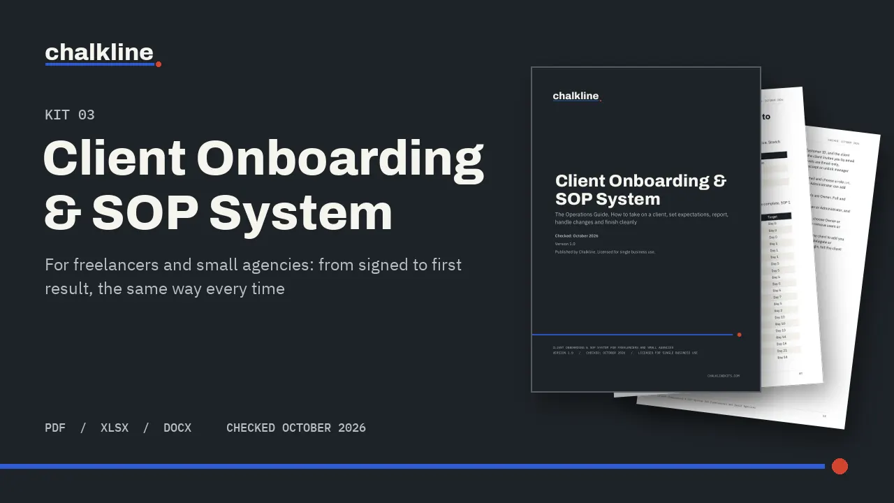 Client Onboarding & SOP System: cover image