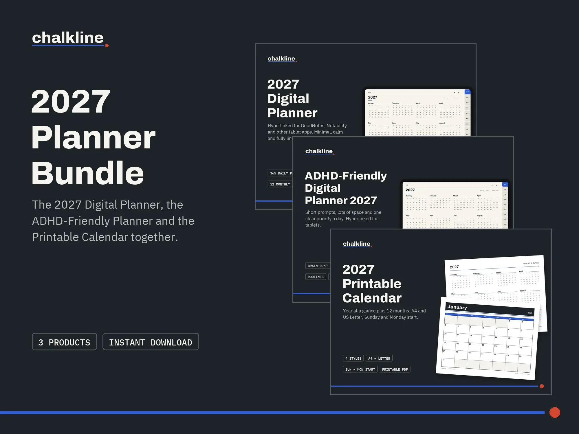 2027 Planner Bundle: cover image